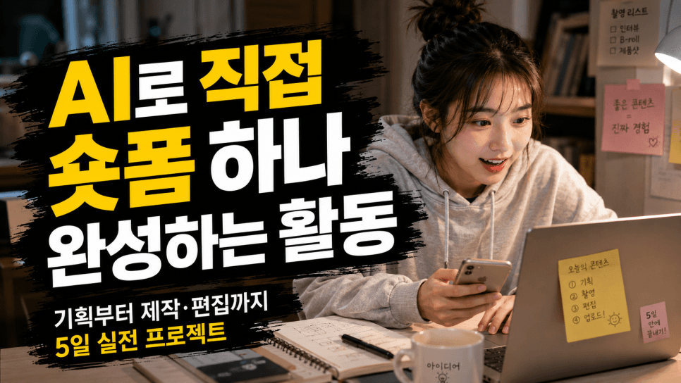 대학생 대외활동 모집 | AI 영상 만들고 포트폴리오까지! 사회공헌 마케팅 서포터즈 5·6·7기 원문 공고문 1